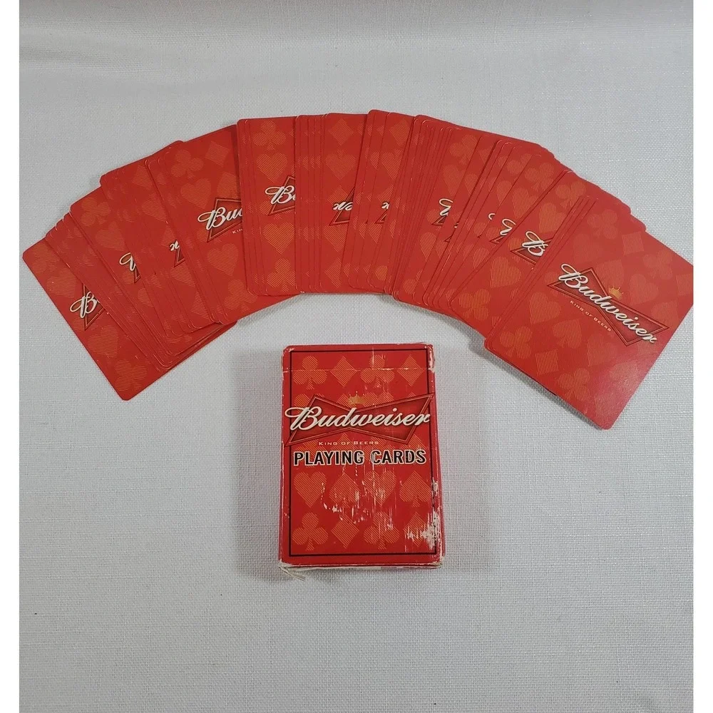 Vintage Budweiser Playing Cards - 2006 - Complete W/52 Cards + 2 Jokers